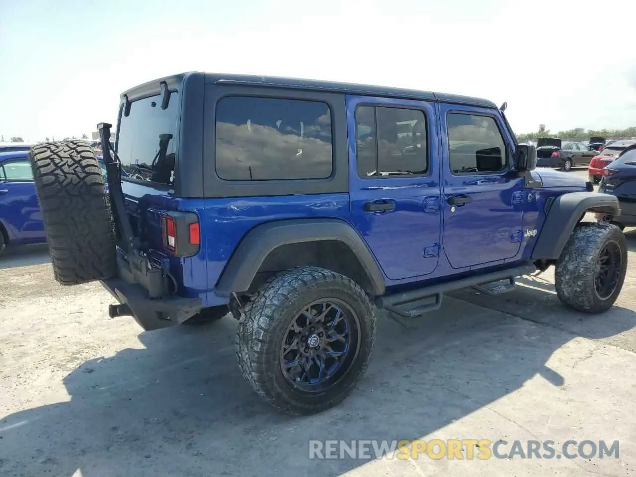 3 fotografías del automóvil dañado 1C4HJXDN7KW532960 JEEP WRANGLER 2019
