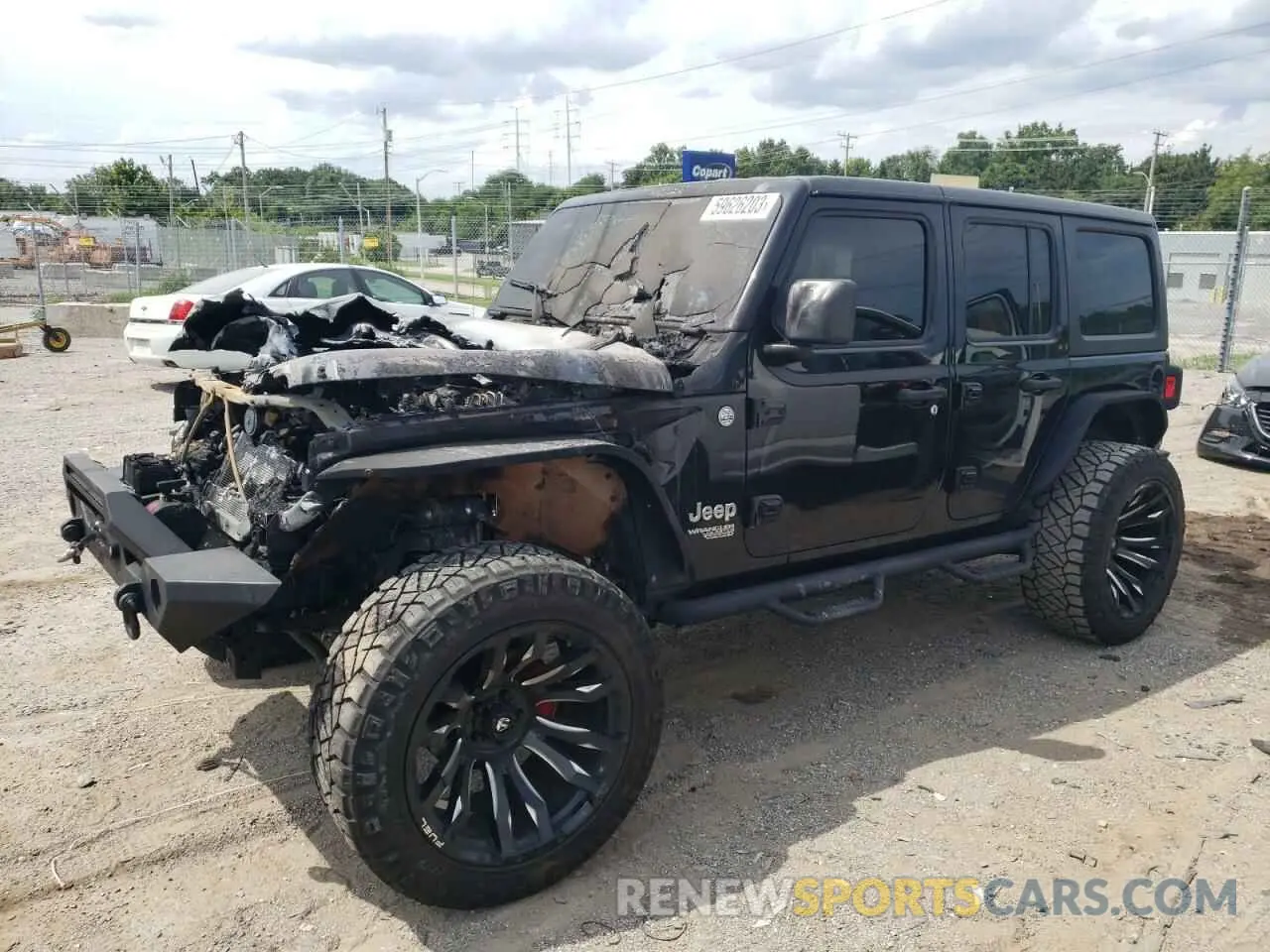 1 fotografías del automóvil dañado 1C4HJXDN7KW634632 JEEP WRANGLER 2019