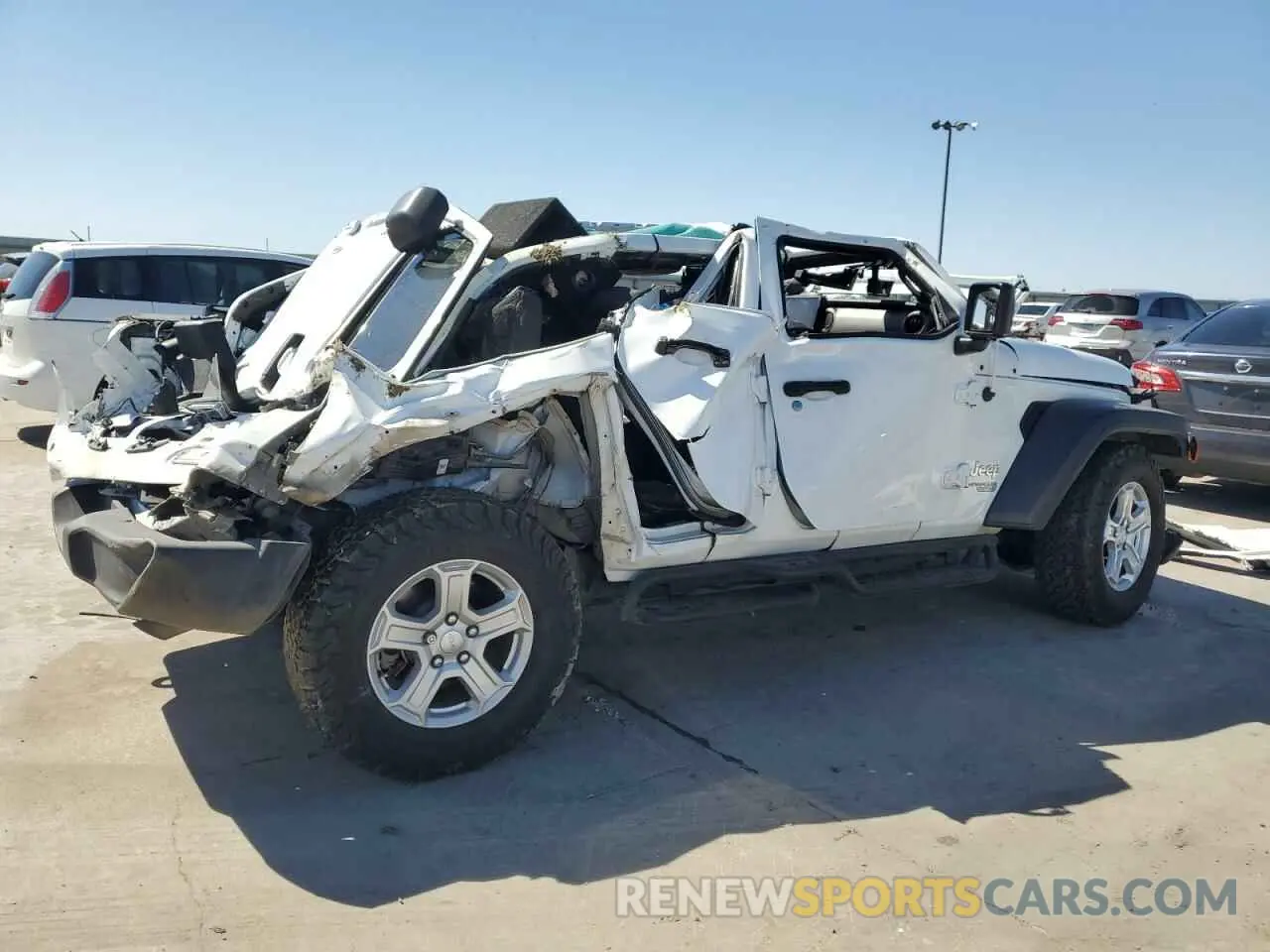 3 fotografías del automóvil dañado 1C4HJXDN7KW638020 JEEP WRANGLER 2019