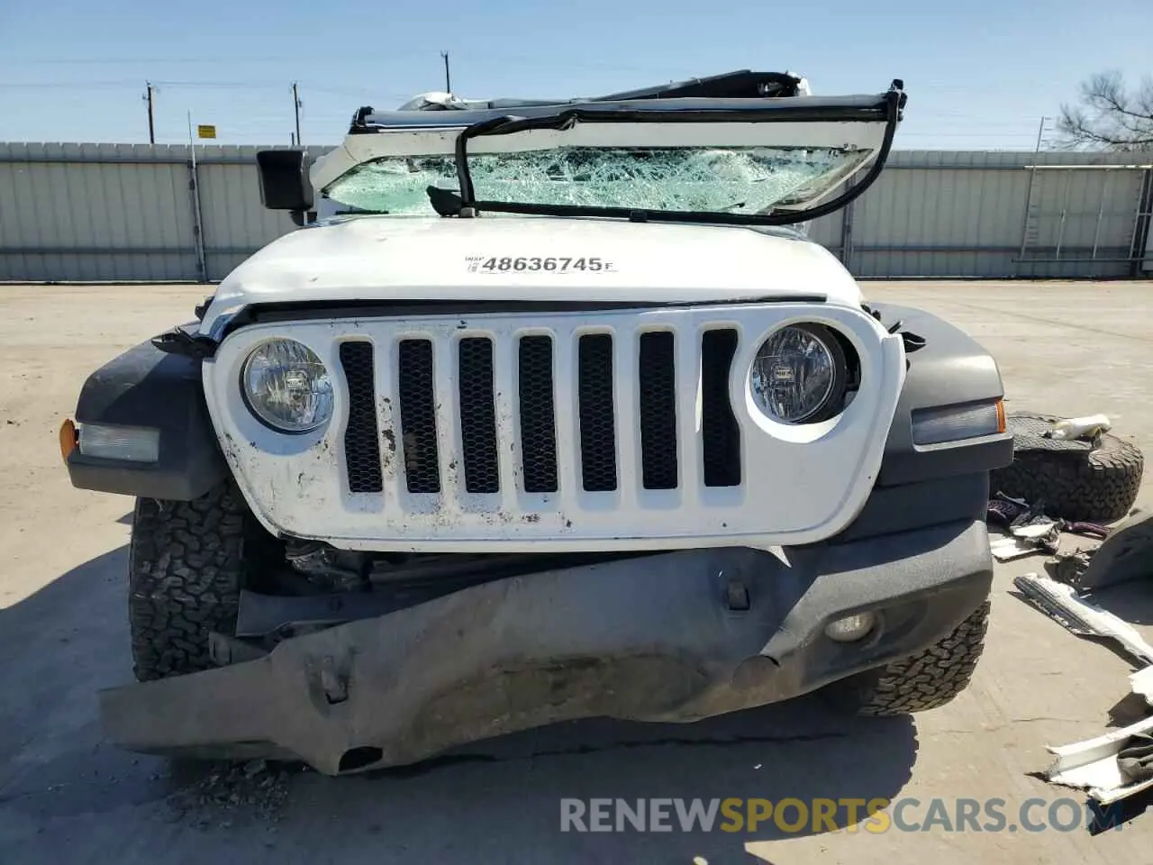 5 fotografías del automóvil dañado 1C4HJXDN7KW638020 JEEP WRANGLER 2019
