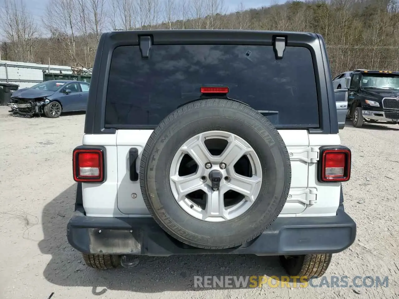6 fotografías del automóvil dañado 1C4HJXDN7KW689971 JEEP WRANGLER 2019