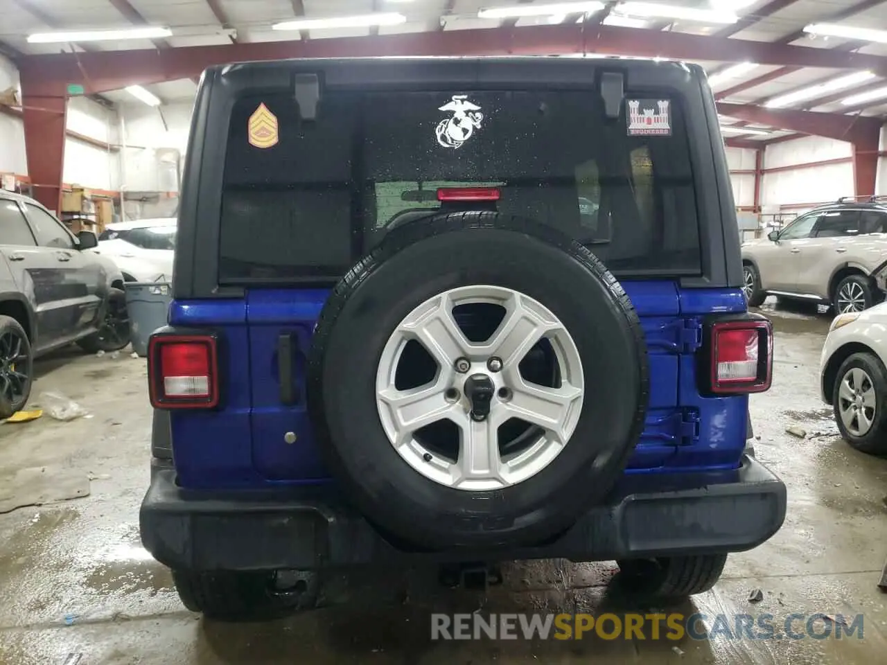 6 fotografías del automóvil dañado 1C4HJXDN7KW690344 JEEP WRANGLER 2019