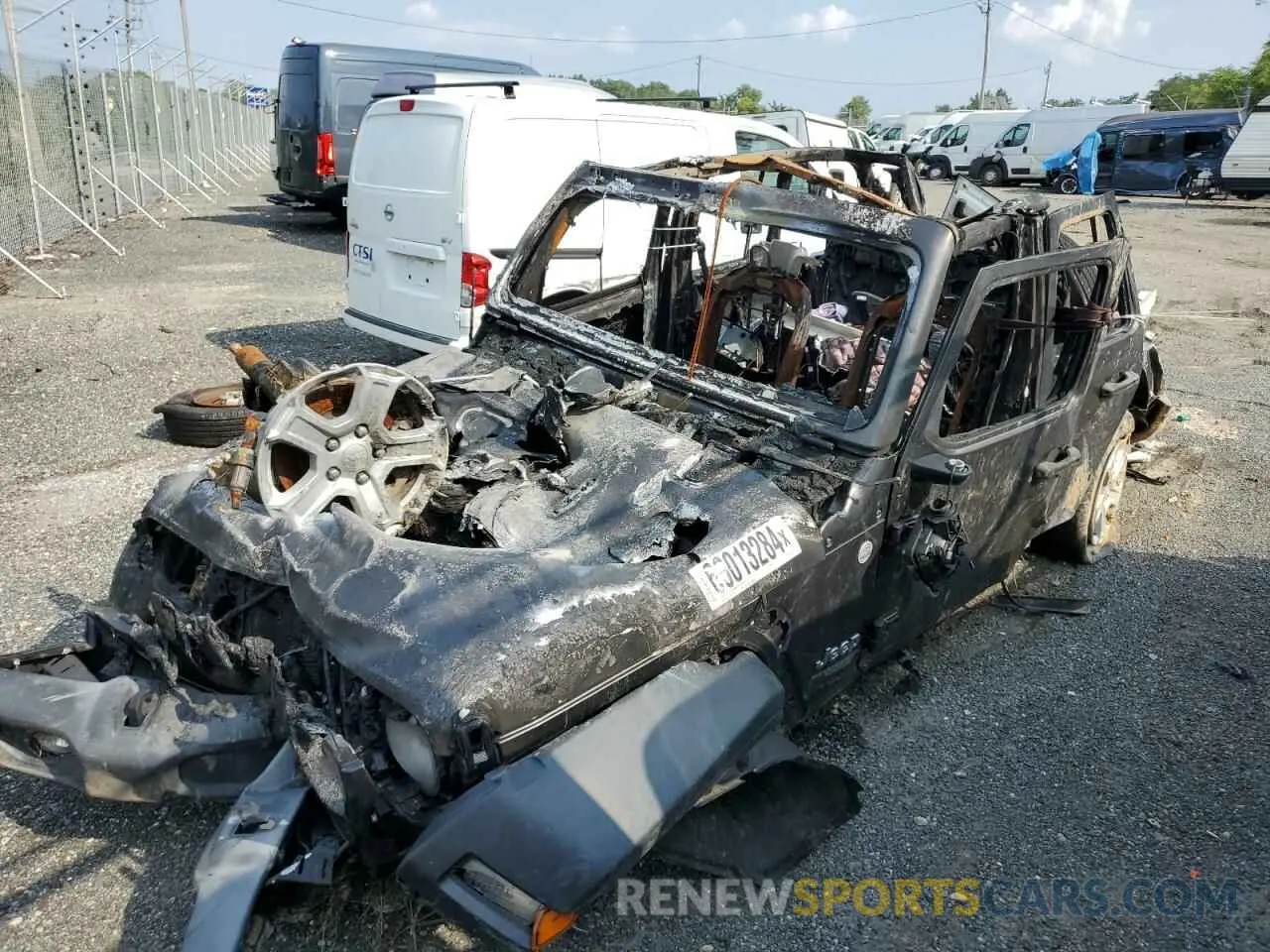 1 fotografías del automóvil dañado 1C4HJXDN9KW636706 JEEP WRANGLER 2019