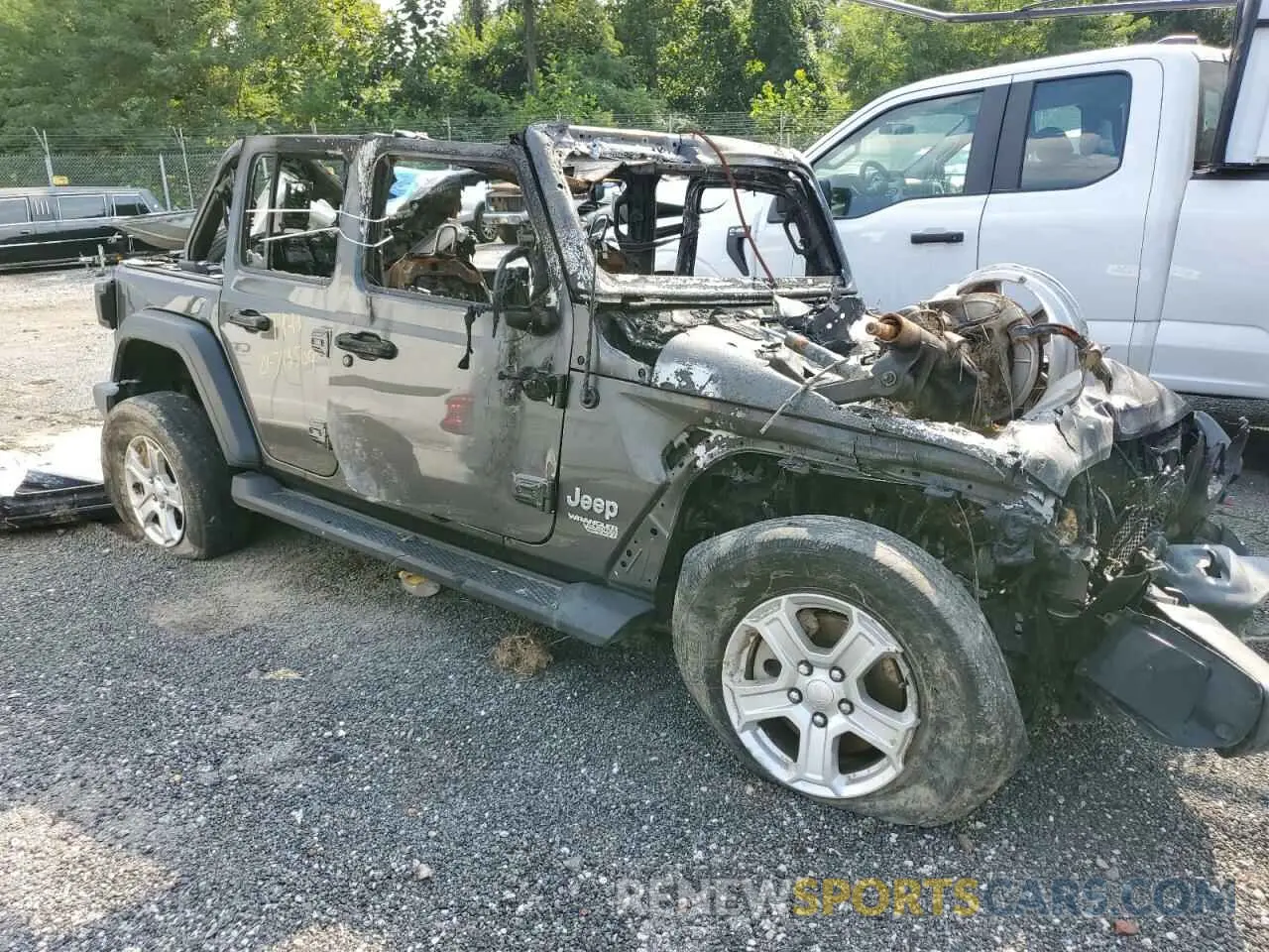 4 fotografías del automóvil dañado 1C4HJXDN9KW636706 JEEP WRANGLER 2019