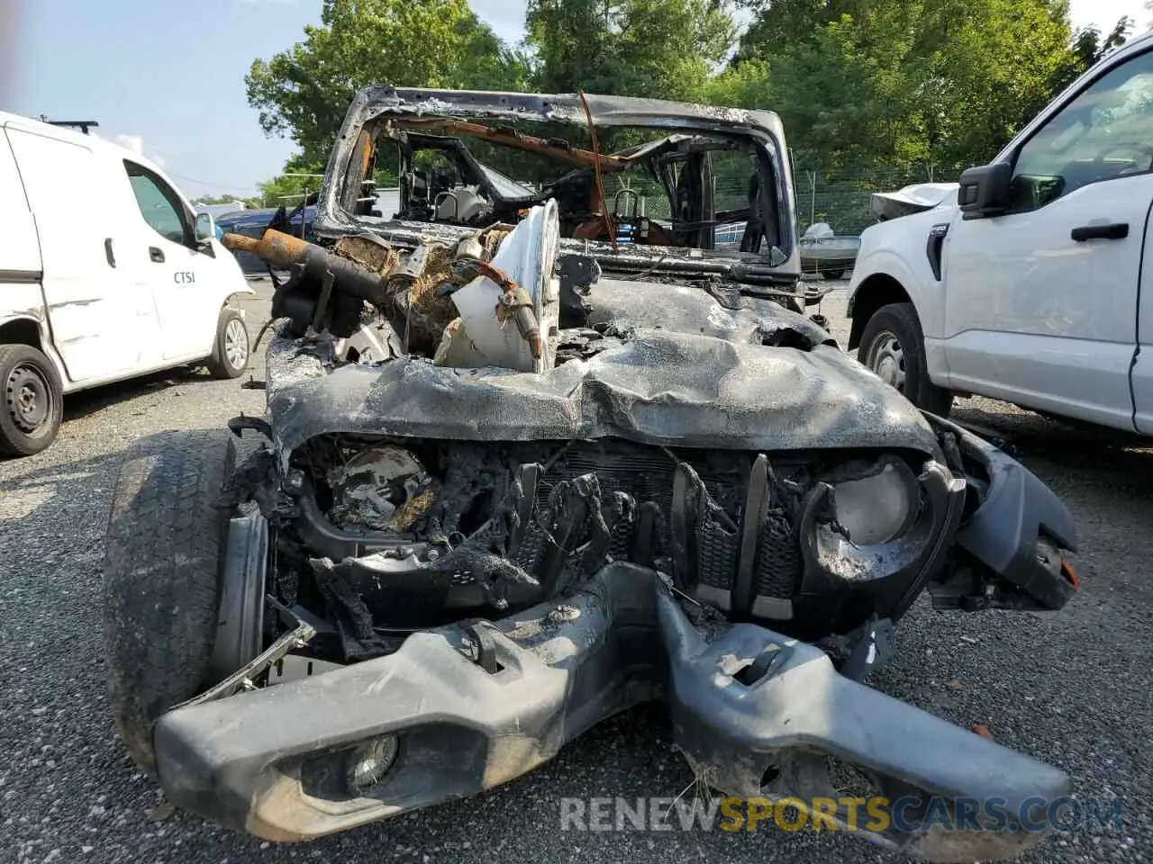 5 fotografías del automóvil dañado 1C4HJXDN9KW636706 JEEP WRANGLER 2019