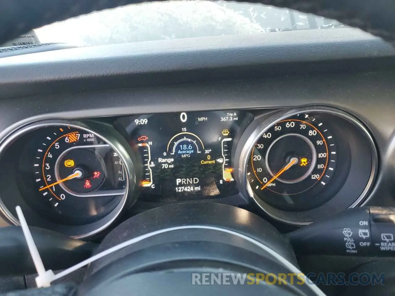 9 fotografías del automóvil dañado 1C4HJXDN9KW688210 JEEP WRANGLER 2019