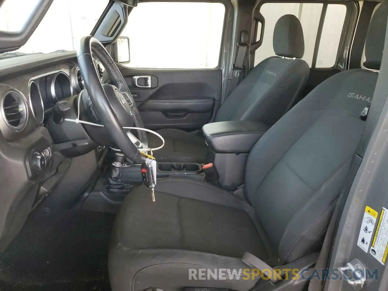 7 fotografías del automóvil dañado 1C4HJXEG0KW532685 JEEP WRANGLER 2019