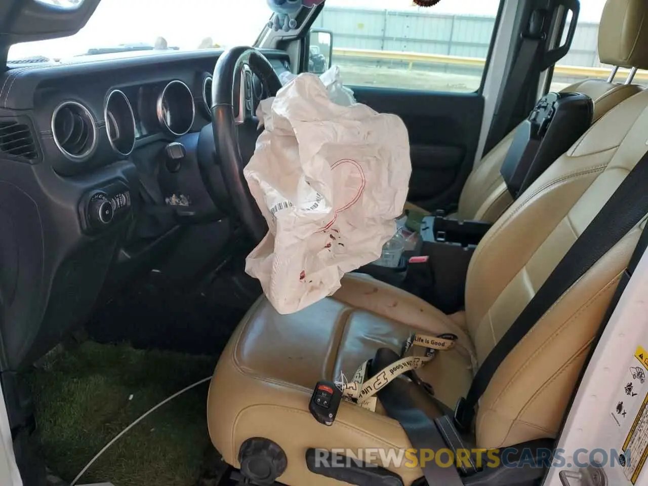 7 fotografías del automóvil dañado 1C4HJXEG0KW562091 JEEP WRANGLER 2019
