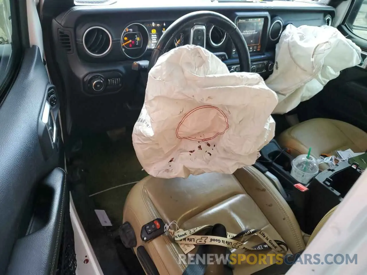 8 fotografías del automóvil dañado 1C4HJXEG0KW562091 JEEP WRANGLER 2019
