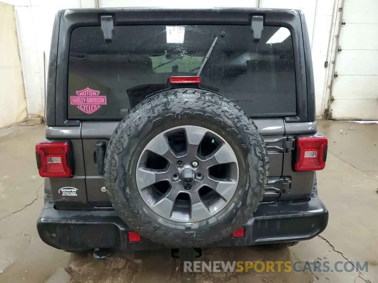 6 fotografías del automóvil dañado 1C4HJXEG1KW541377 JEEP WRANGLER 2019