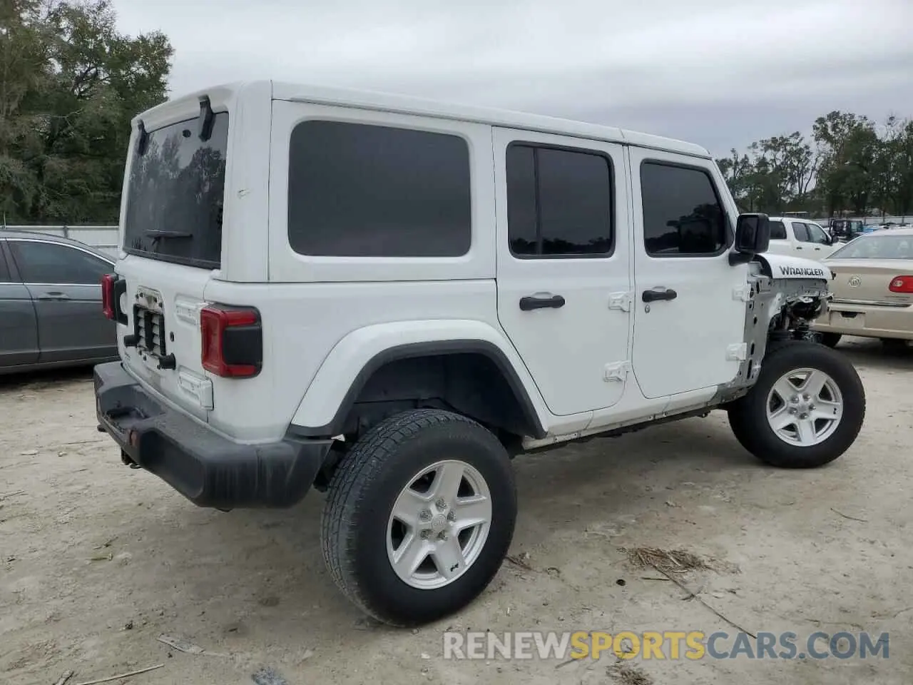3 fotografías del automóvil dañado 1C4HJXEG2KW570502 JEEP WRANGLER 2019