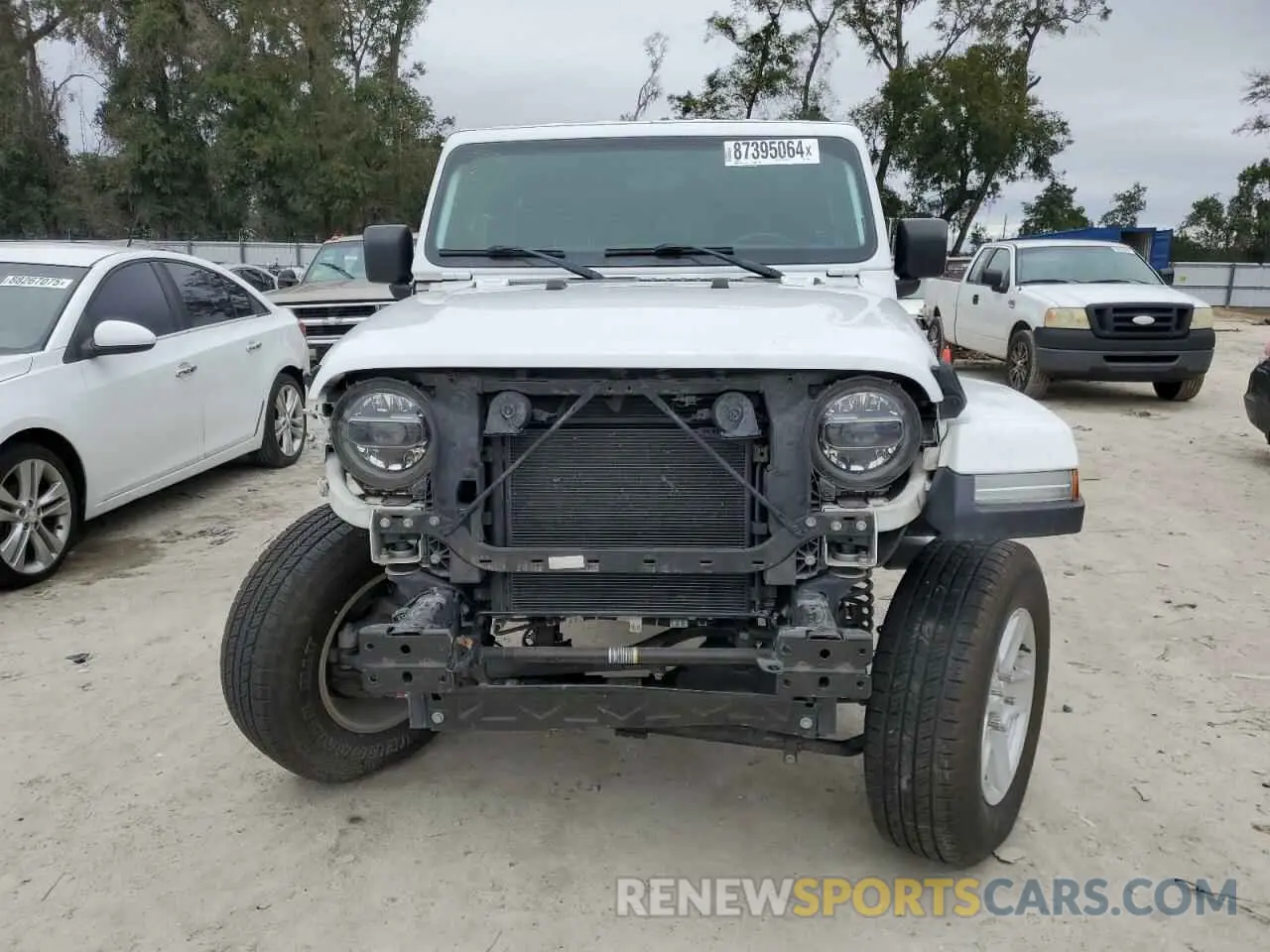 5 fotografías del automóvil dañado 1C4HJXEG2KW570502 JEEP WRANGLER 2019