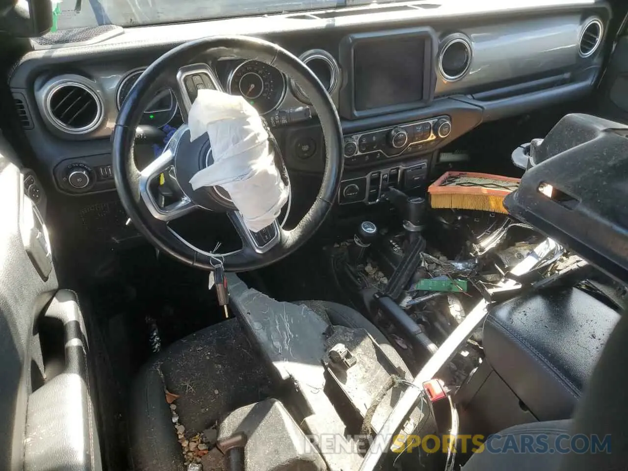 8 fotografías del automóvil dañado 1C4HJXEG2KW588286 JEEP WRANGLER 2019