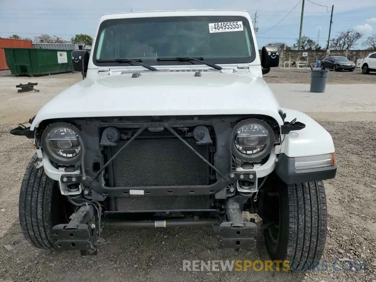 5 fotografías del automóvil dañado 1C4HJXEG5KW585656 JEEP WRANGLER 2019