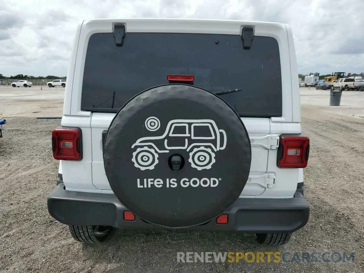 6 fotografías del automóvil dañado 1C4HJXEG5KW585656 JEEP WRANGLER 2019