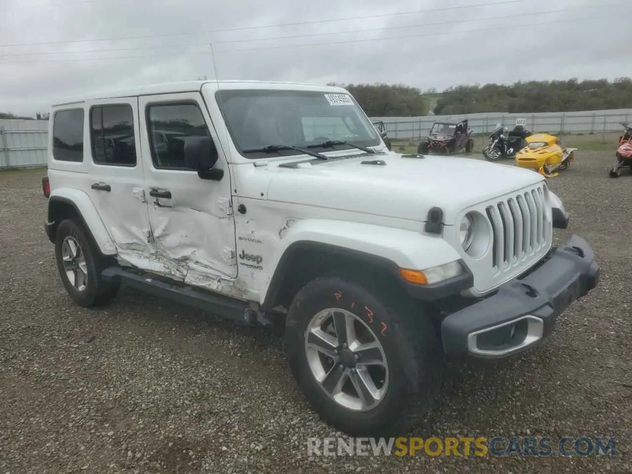 4 fotografías del automóvil dañado 1C4HJXEG5KW600639 JEEP WRANGLER 2019