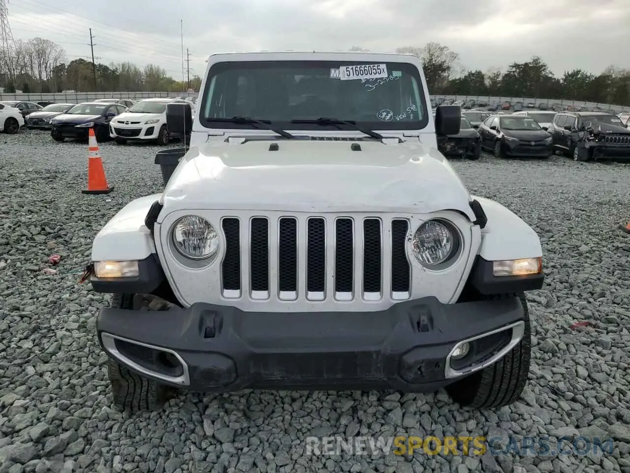 5 fotografías del automóvil dañado 1C4HJXEG5KW602598 JEEP WRANGLER 2019