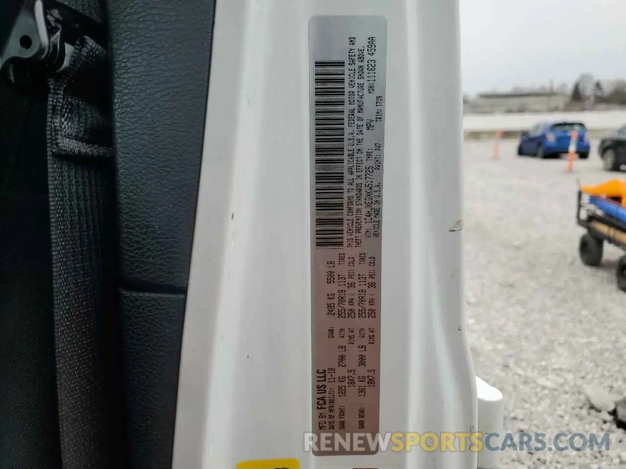 14 fotografías del automóvil dañado 1C4HJXEGXKW517725 JEEP WRANGLER 2019