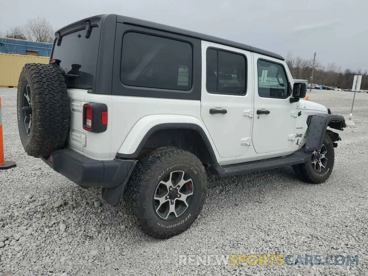 3 fotografías del automóvil dañado 1C4HJXEGXKW517725 JEEP WRANGLER 2019