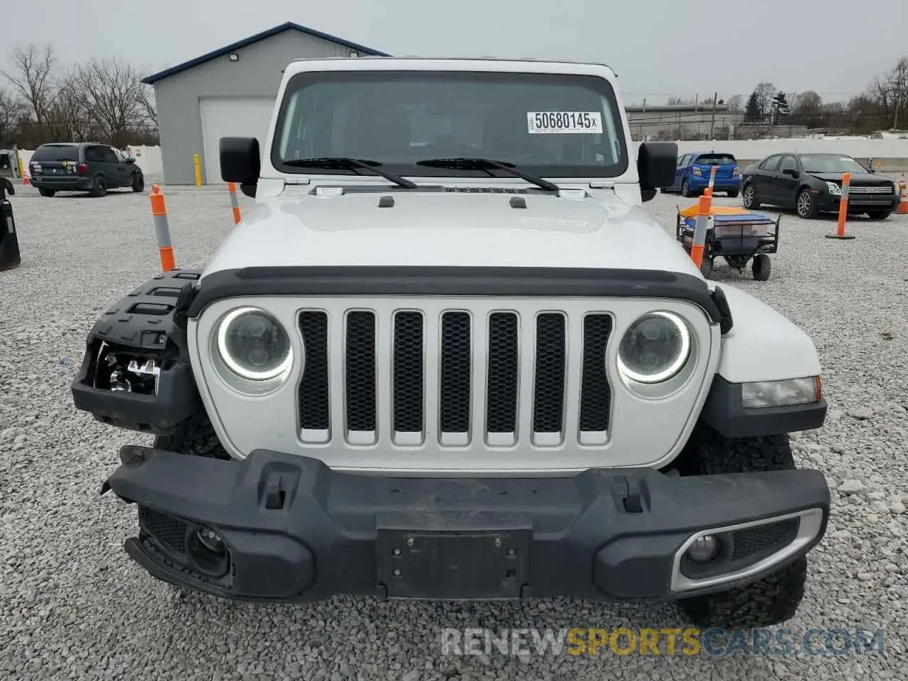 5 fotografías del automóvil dañado 1C4HJXEGXKW517725 JEEP WRANGLER 2019
