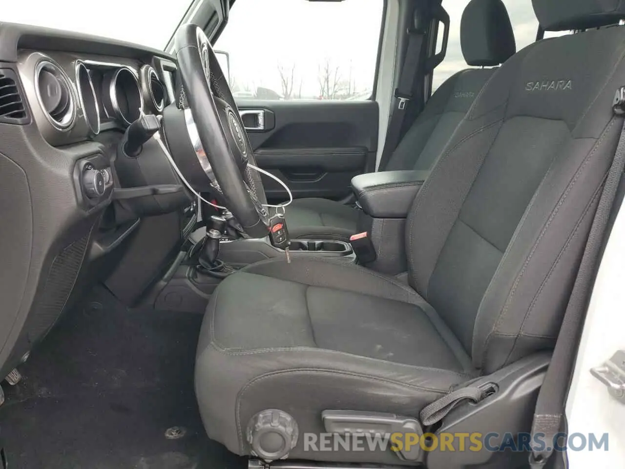 7 fotografías del automóvil dañado 1C4HJXEGXKW517725 JEEP WRANGLER 2019