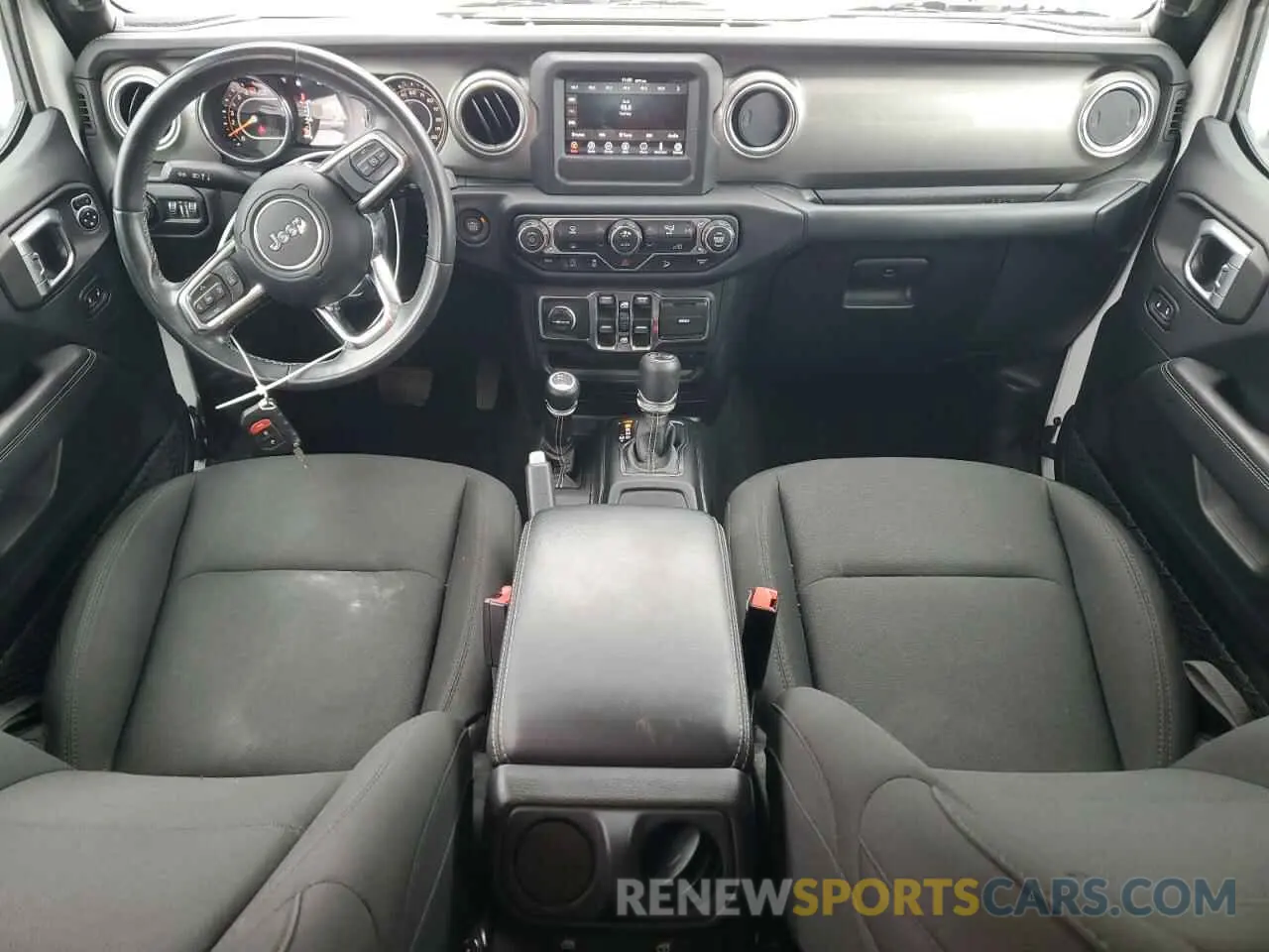 8 fotografías del automóvil dañado 1C4HJXEGXKW517725 JEEP WRANGLER 2019
