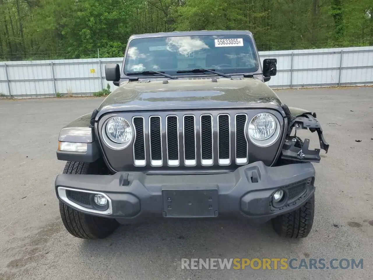 5 fotografías del automóvil dañado 1C4HJXEN1KW504490 JEEP WRANGLER 2019
