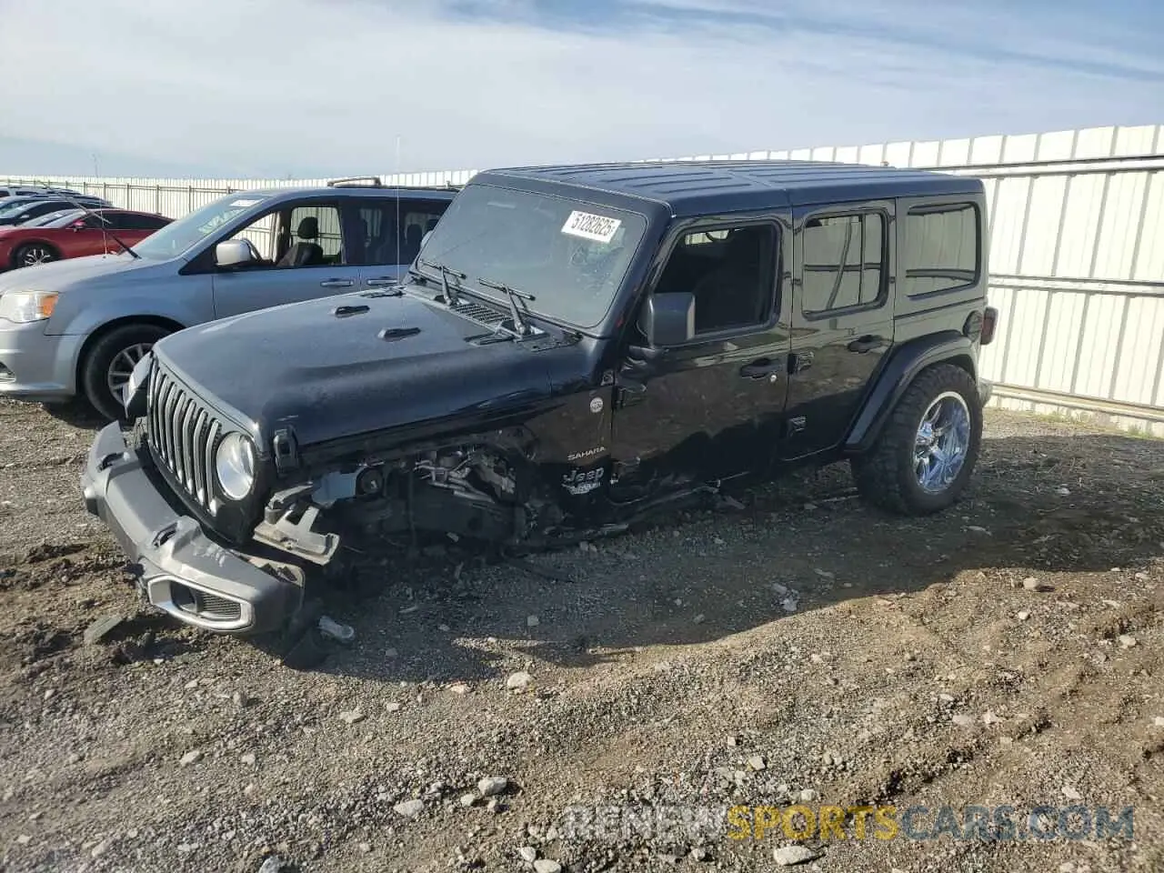 1 fotografías del automóvil dañado 1C4HJXEN3KW561998 JEEP WRANGLER 2019