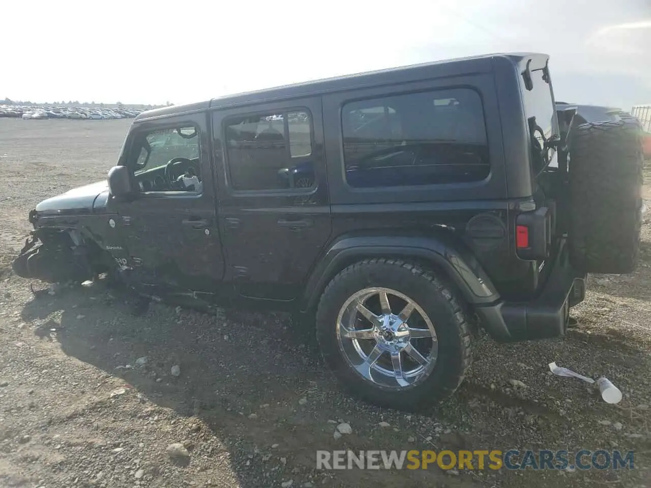 2 fotografías del automóvil dañado 1C4HJXEN3KW561998 JEEP WRANGLER 2019