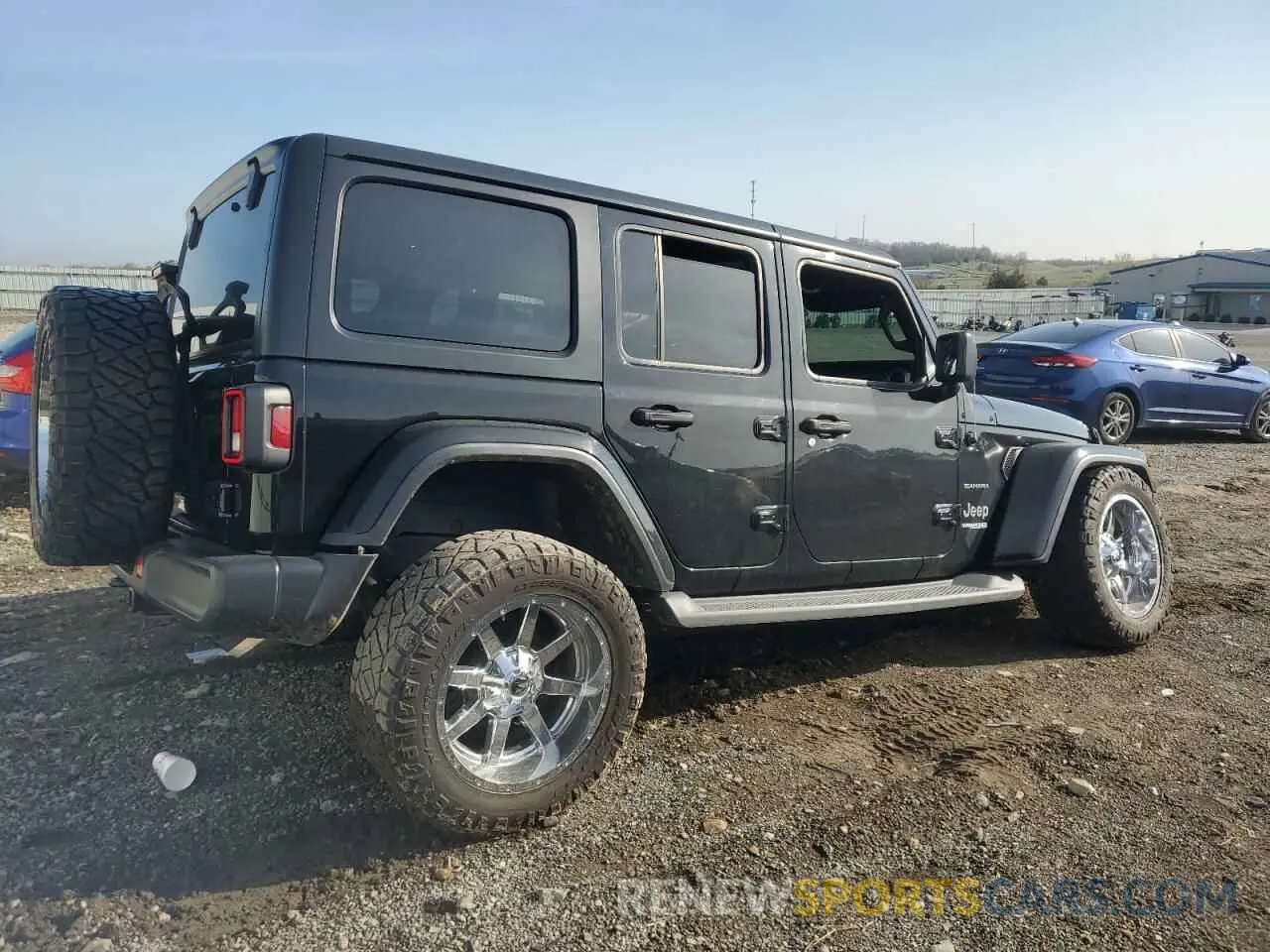 3 fotografías del automóvil dañado 1C4HJXEN3KW561998 JEEP WRANGLER 2019