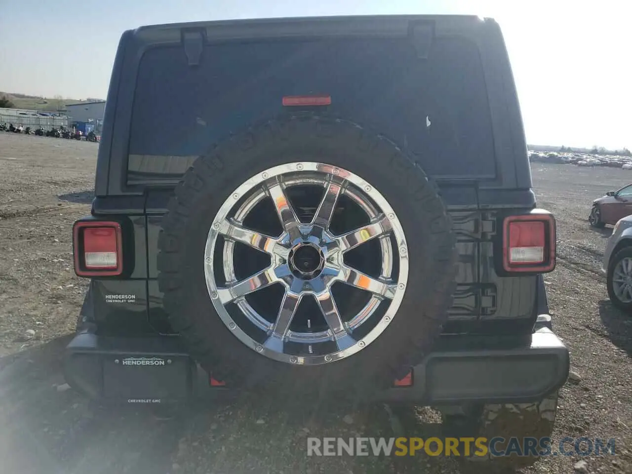 6 fotografías del automóvil dañado 1C4HJXEN3KW561998 JEEP WRANGLER 2019