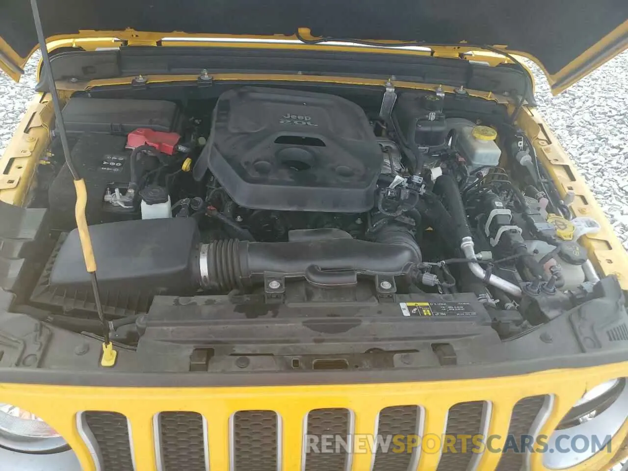 11 fotografías del automóvil dañado 1C4HJXEN4KW593715 JEEP WRANGLER 2019