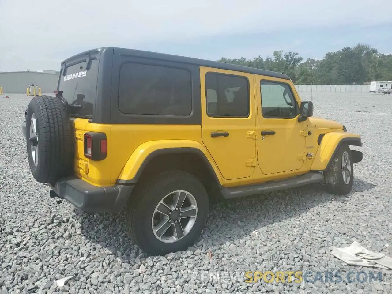 3 fotografías del automóvil dañado 1C4HJXEN4KW593715 JEEP WRANGLER 2019
