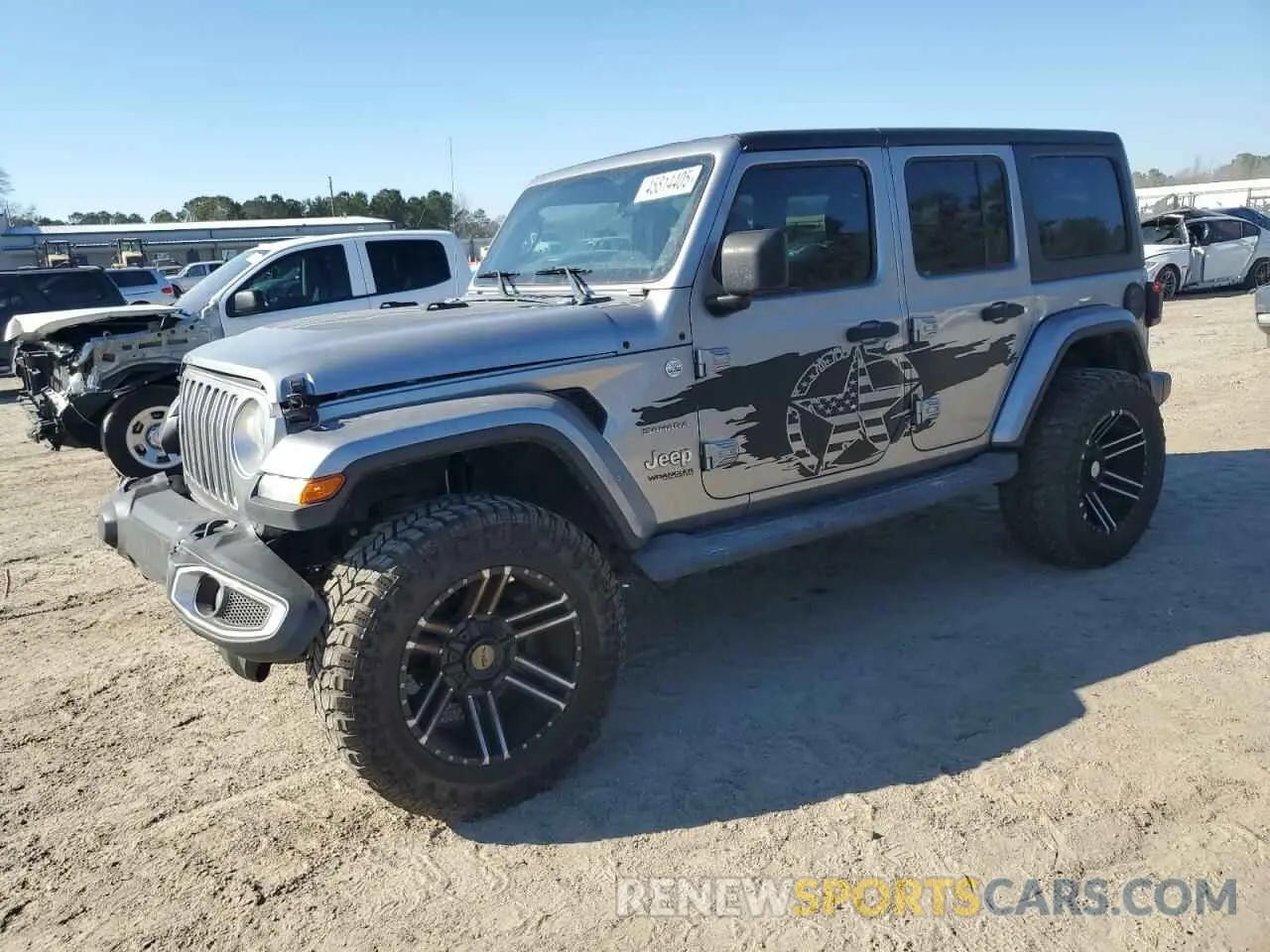 1 fotografías del automóvil dañado 1C4HJXEN6KW600129 JEEP WRANGLER 2019
