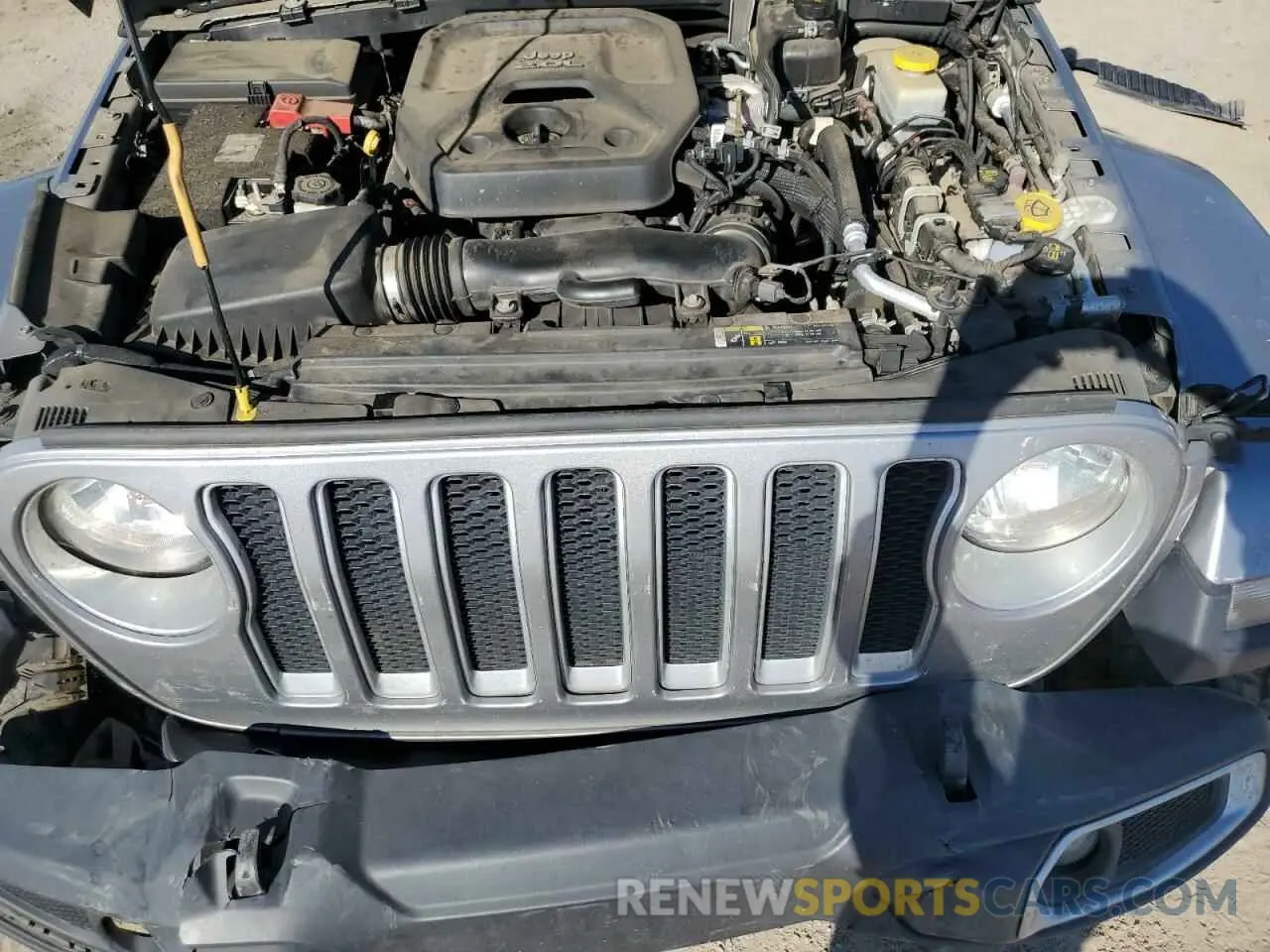 12 fotografías del automóvil dañado 1C4HJXEN6KW600129 JEEP WRANGLER 2019