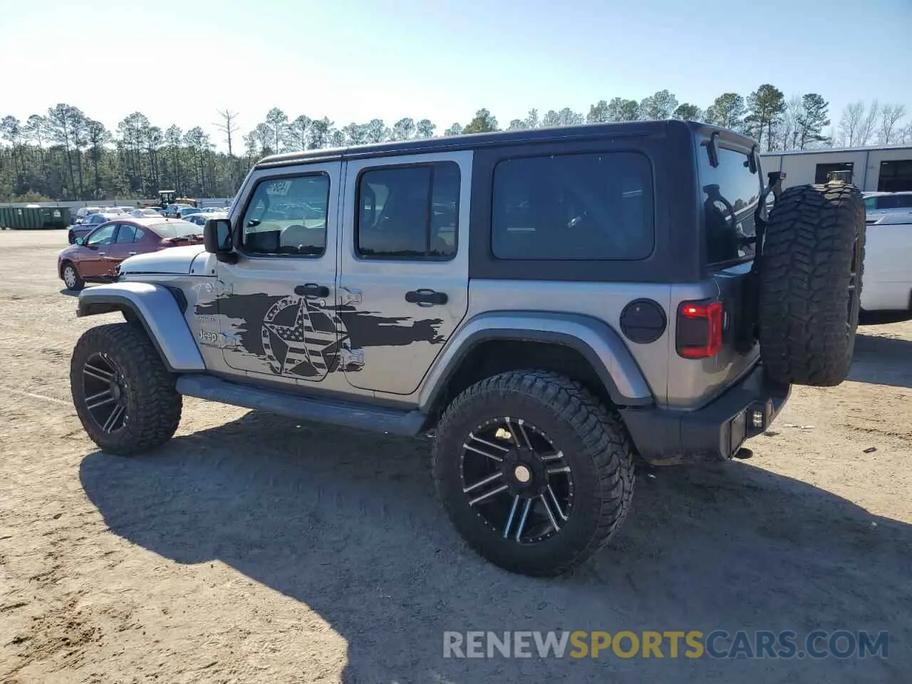 2 fotografías del automóvil dañado 1C4HJXEN6KW600129 JEEP WRANGLER 2019