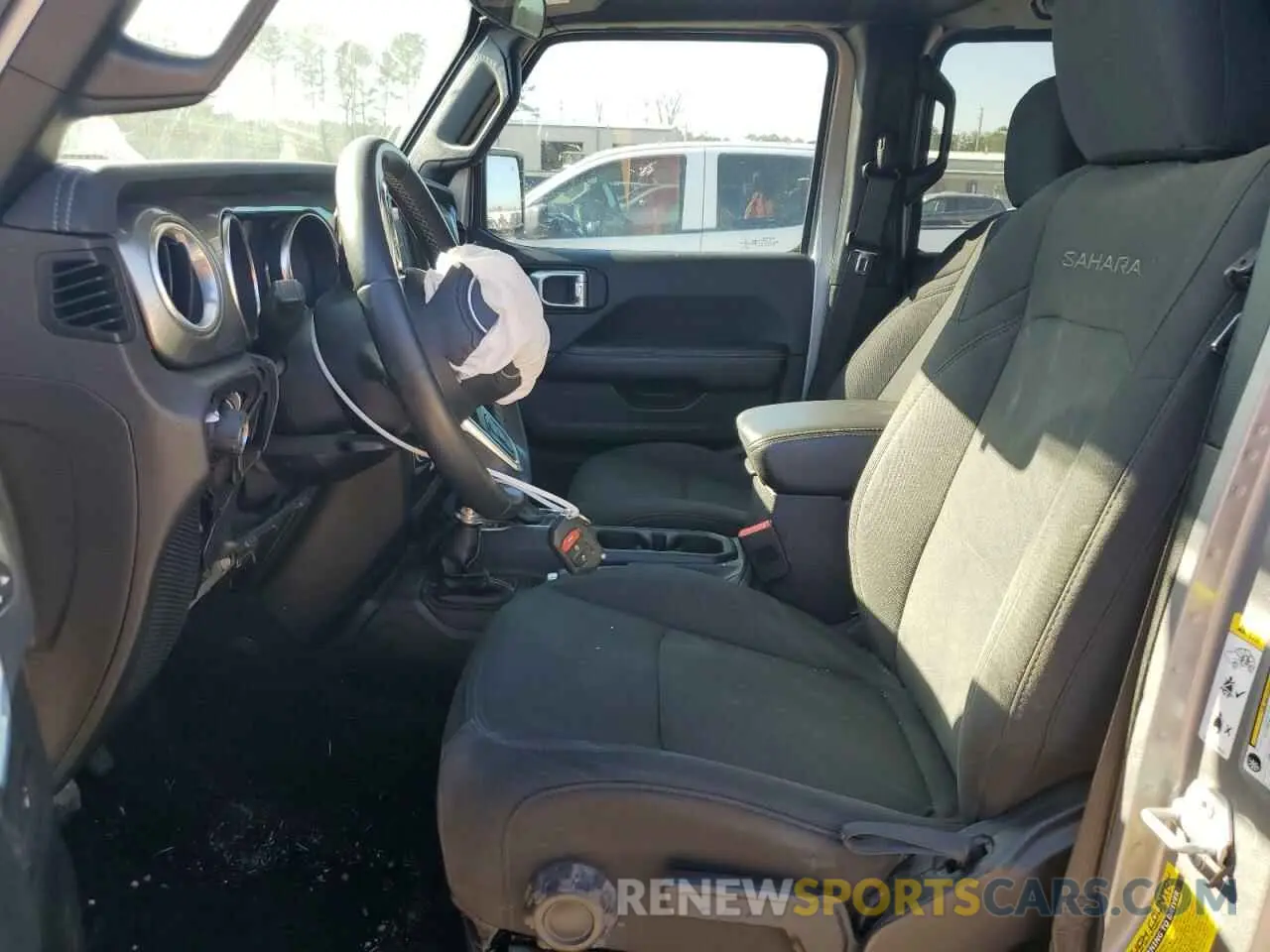 7 fotografías del automóvil dañado 1C4HJXEN6KW600129 JEEP WRANGLER 2019