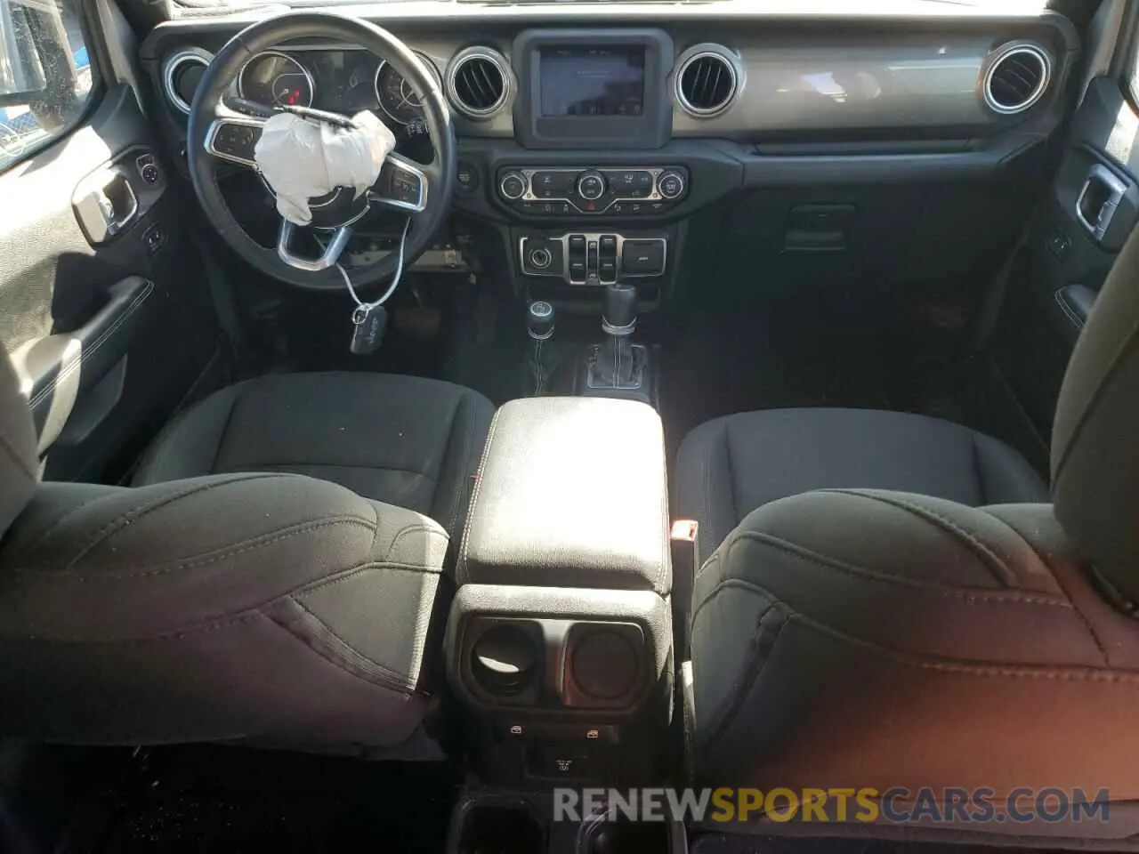8 fotografías del automóvil dañado 1C4HJXEN6KW600129 JEEP WRANGLER 2019