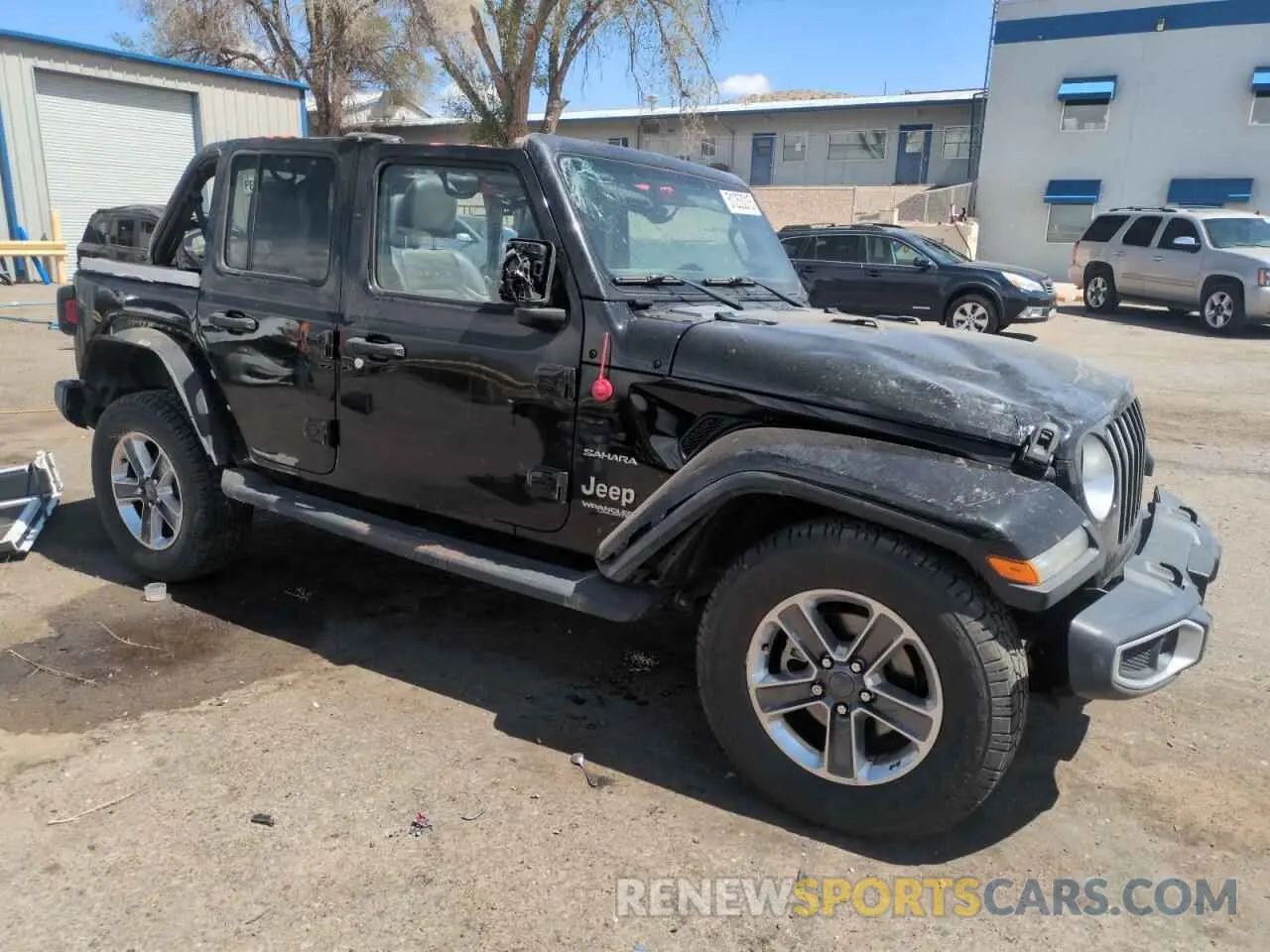4 fotografías del automóvil dañado 1C4HJXEN8KW616980 JEEP WRANGLER 2019