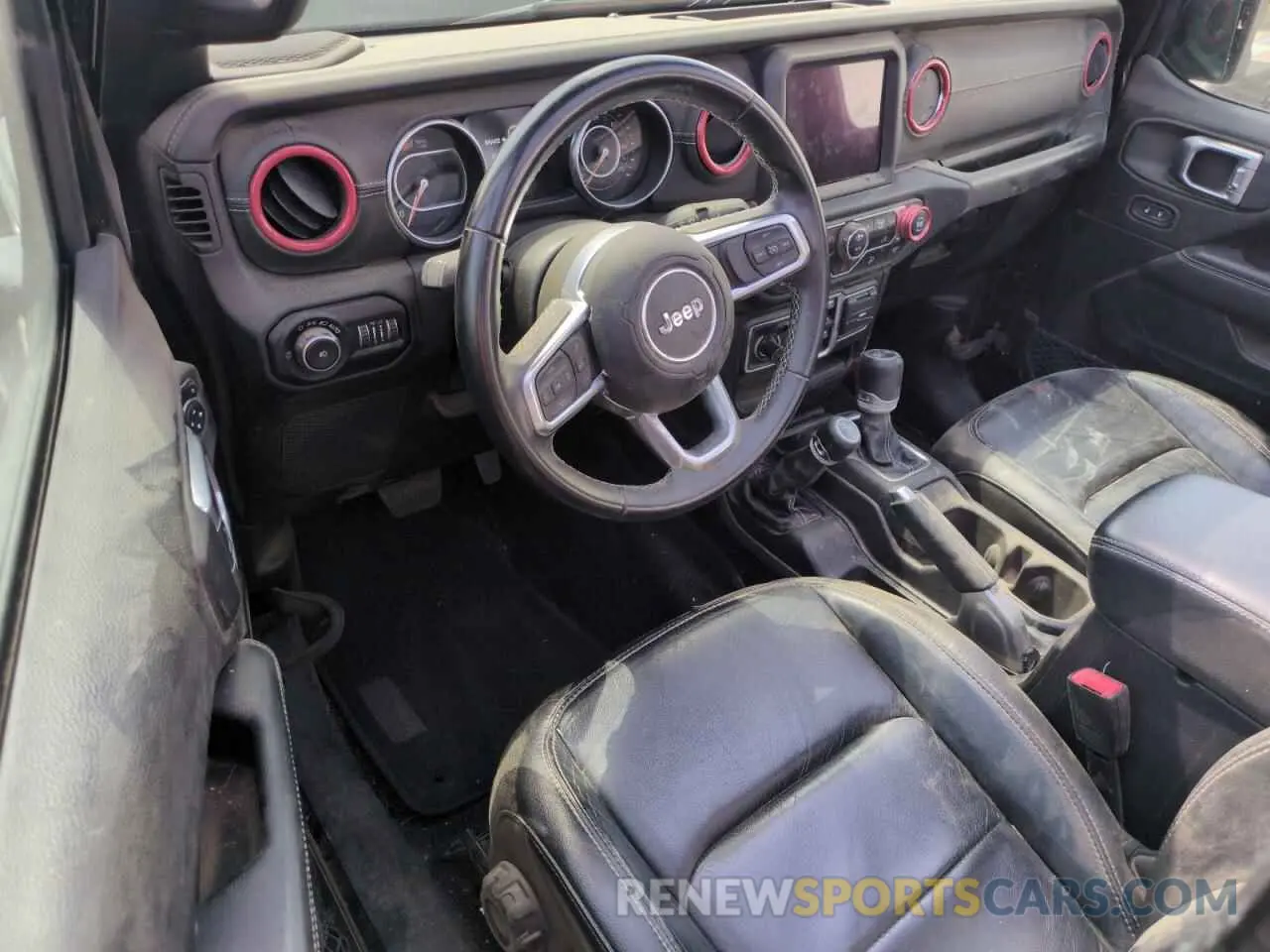 8 fotografías del automóvil dañado 1C4HJXEN8KW616980 JEEP WRANGLER 2019