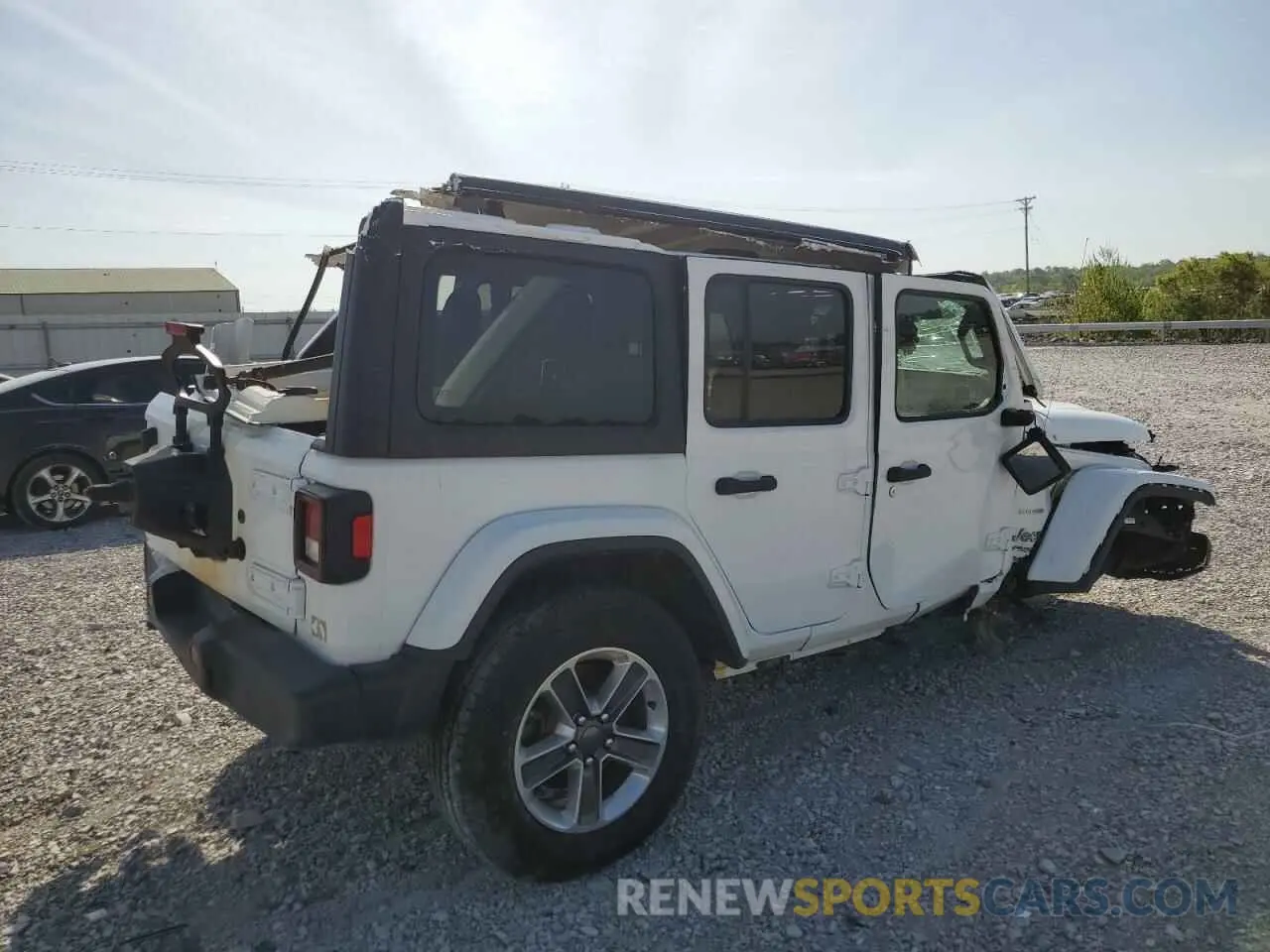 3 fotografías del automóvil dañado 1C4HJXENXKW593458 JEEP WRANGLER 2019