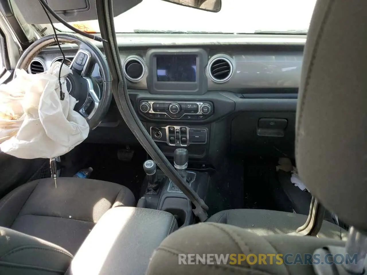8 fotografías del automóvil dañado 1C4HJXENXKW593458 JEEP WRANGLER 2019