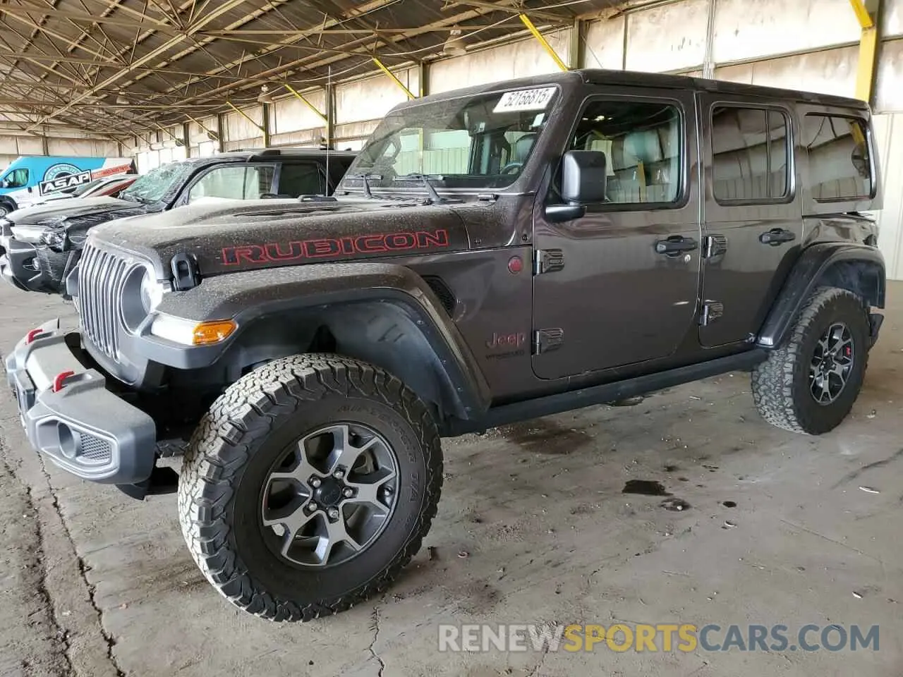 1 fotografías del automóvil dañado 1C4HJXFG1KW610292 JEEP WRANGLER 2019