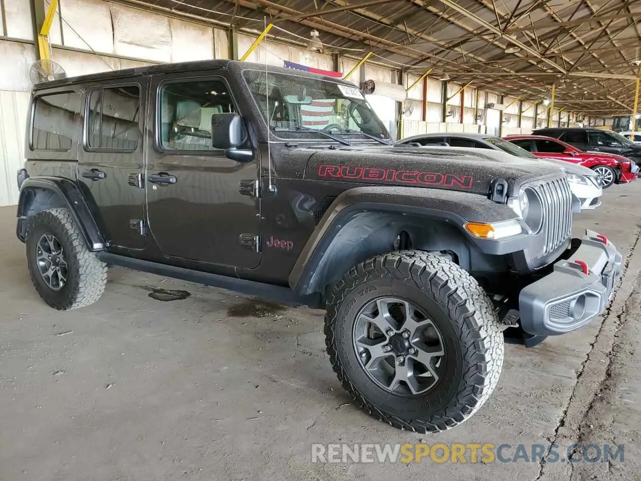 4 fotografías del automóvil dañado 1C4HJXFG1KW610292 JEEP WRANGLER 2019