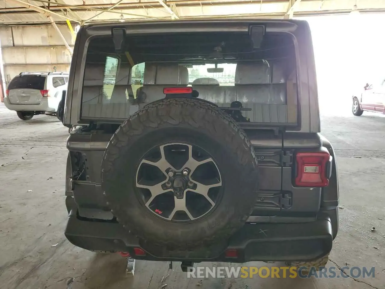 6 fotografías del automóvil dañado 1C4HJXFG1KW610292 JEEP WRANGLER 2019