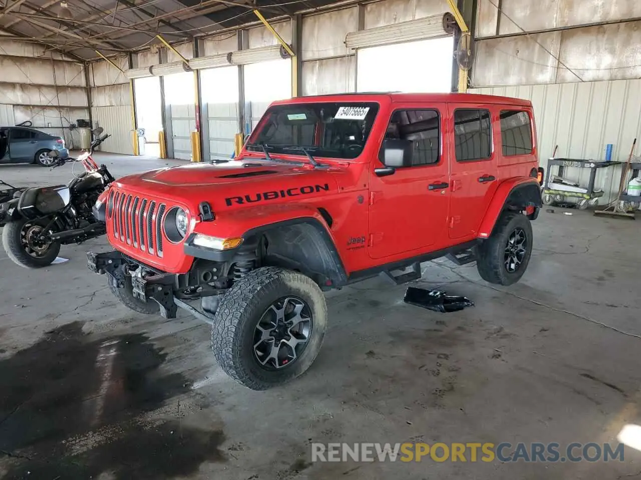 1 fotografías del automóvil dañado 1C4HJXFG2KW626761 JEEP WRANGLER 2019