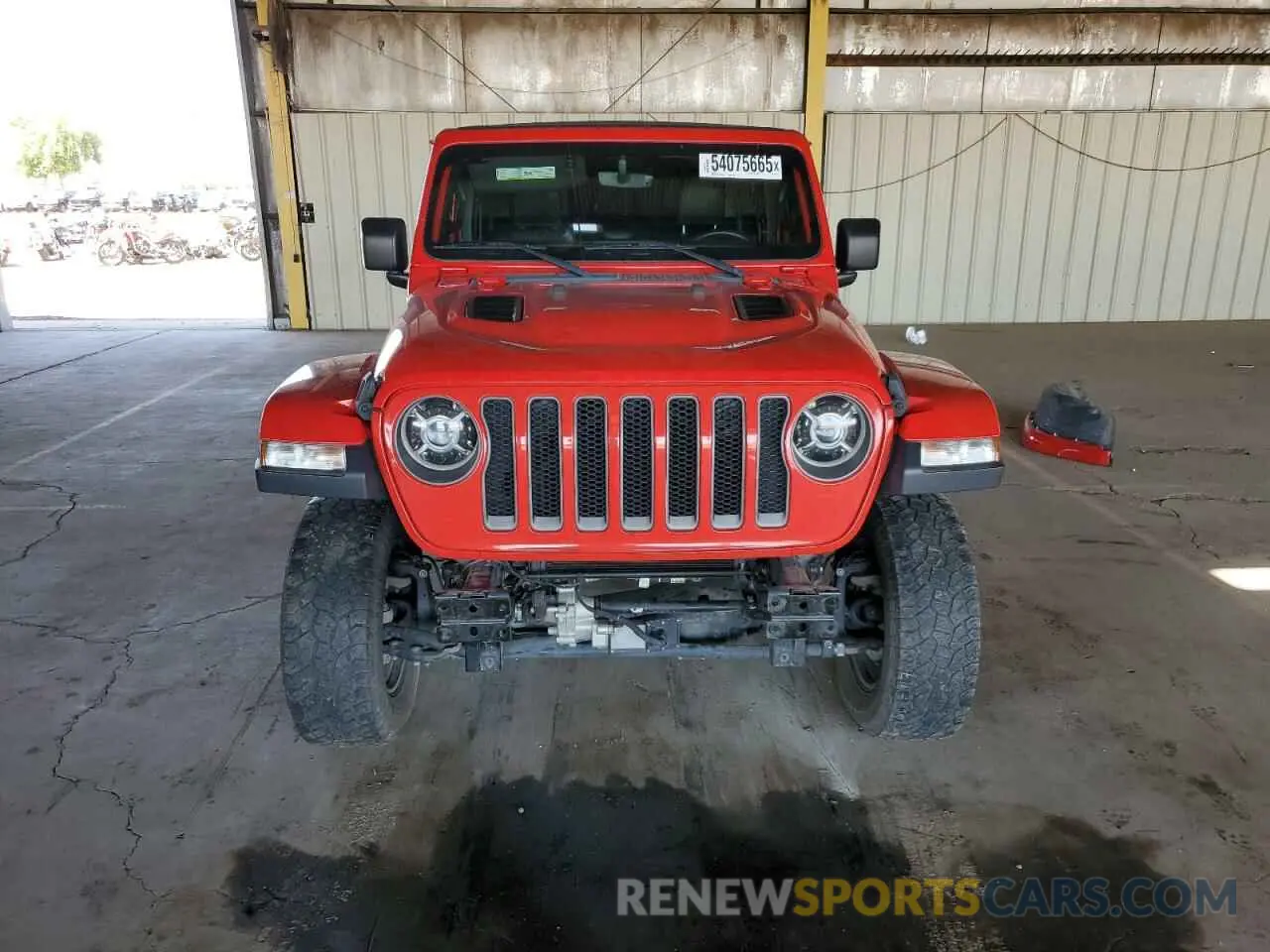 5 fotografías del automóvil dañado 1C4HJXFG2KW626761 JEEP WRANGLER 2019