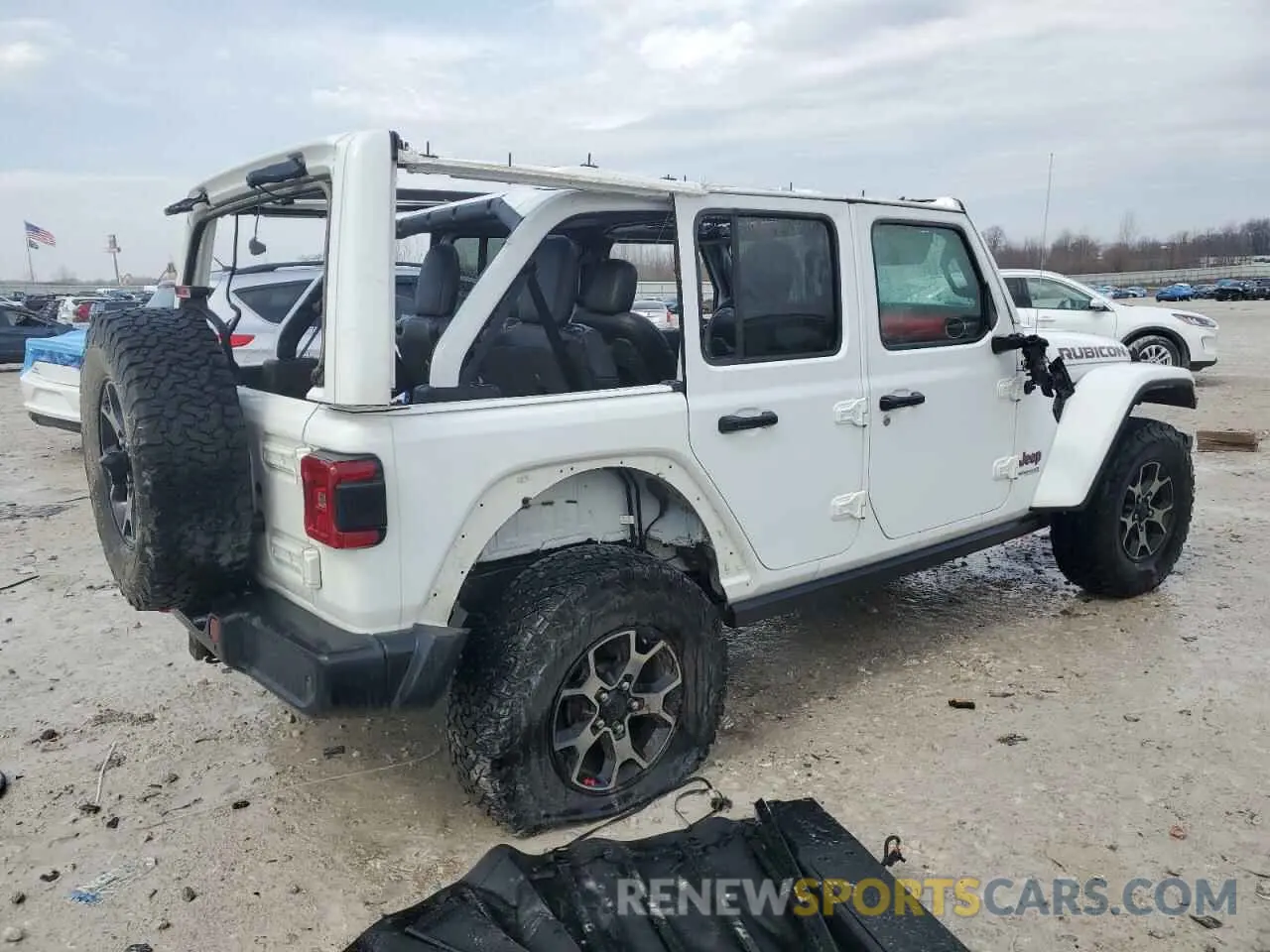 3 fotografías del automóvil dañado 1C4HJXFG3KW640345 JEEP WRANGLER 2019