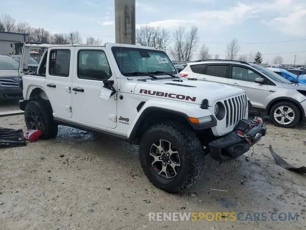 4 fotografías del automóvil dañado 1C4HJXFG3KW640345 JEEP WRANGLER 2019