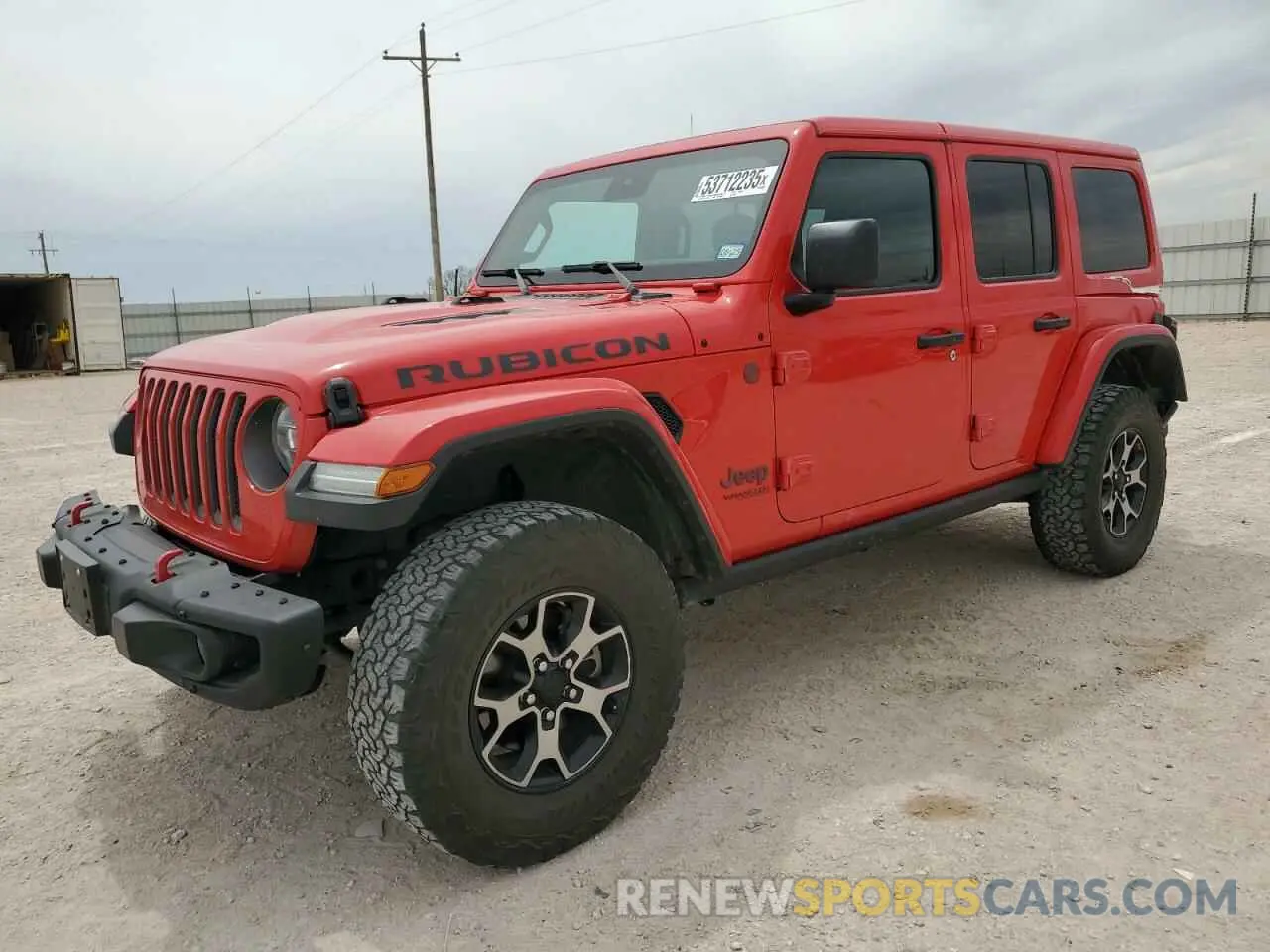 1 fotografías del automóvil dañado 1C4HJXFG4KW581967 JEEP WRANGLER 2019